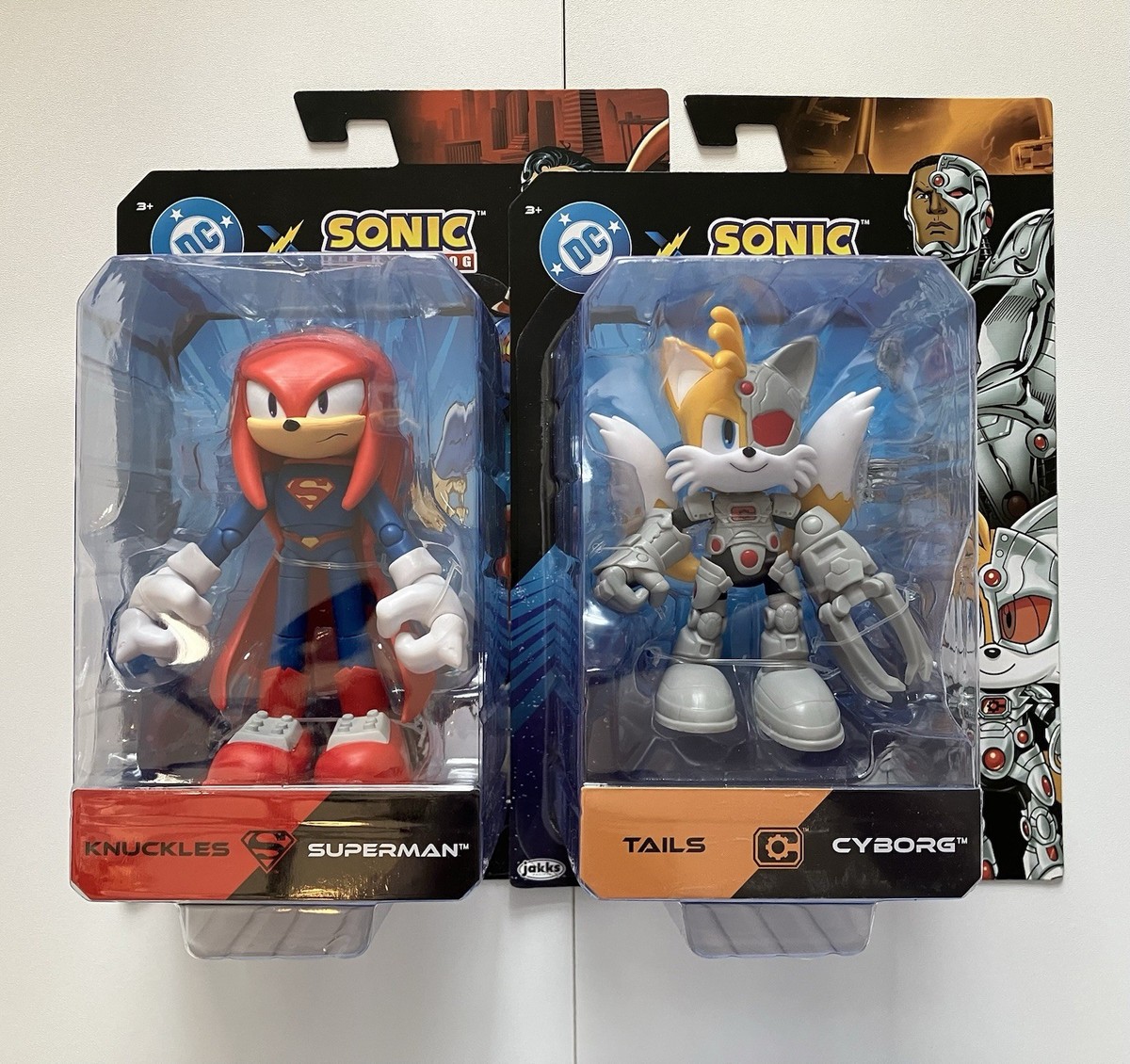 New Jakks Pacific DC x Sonic the Hedgehog Knuckles And Tails 5