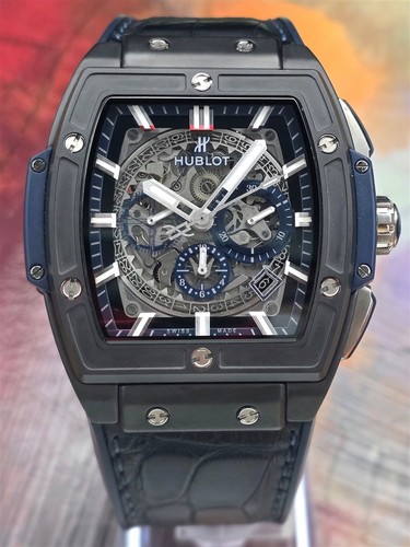 2018 EXCELLENT Hublot Spirit of Big Bang 45 Ceramic 601.CI.7170.LR Box & Card