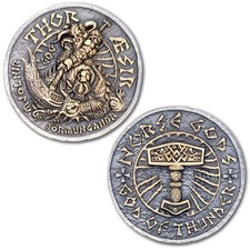 Thor Viking Norse God Ancient Collectible Coin