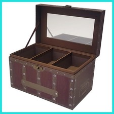 Treasure Box Chest - Paperboard desktop size with pirate imprint for boys boy...