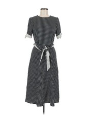 Halston Women Black Casual Dress 6