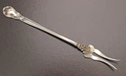 Gorham Sterling Chantilly 2 Tine Pickle / Olive Fork