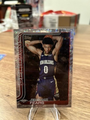 2025-26 Flagship Topps - Jeremiah Fears #207 Crackleboard Foil (RC) Rookie Card