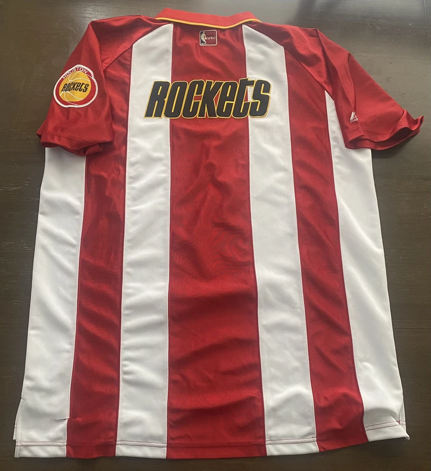 Camiseta deportiva de tiro majestuosa de los Houston Rockets NBA Hardwood Classics para hombre 2XL NUEVA SIN ETIQUETAS Foto 2 de 4