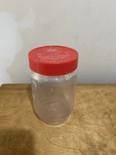 VINTAGE 1990s JIF CREAMY PEANUT BUTTER Spread 28 ounce PLASTIC JAR AND LID