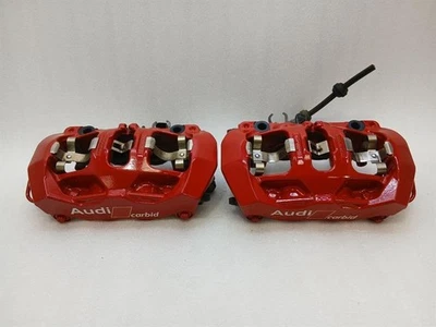 AUDI E-TRON GT RS Brake caliper 4J3615403L REAR SET Bremssattel carbid HINTEN - Bild 1 von 4