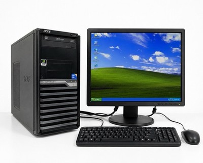 Acer Veriton M4 Windows XP Gamer PC DVD i5 1th 2,80GHz 128GB 4GB GK Retro Gamer