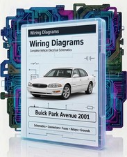 2001 Buick Park Avenue Complete Color Electrical Wiring Diagrams Pdf On Usb