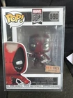 Funko Pop! Vinyl: Marvel - Deadpool (Metallic) - Box Lunch (Exclusive)#590 RL#6B
