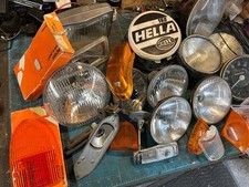 JOB LOT OF LIGHT UNITS JAGUAR  LENSES BOSCH BEDFORD LAMPS