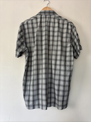 Mens Rohan Tropical Bamboo Short Sleeve Shirt Khaki Checked Size M - Picture 10 of 12