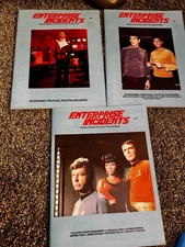 3- ENTERPRISE INCIDENTS-1984-STAR TREK-SPOTLIGHT ON SHATNER-NIMOY-INTERVIEWS-VG