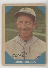 1960 Fleer Baseball Greats Eddie Collins #20 HOF 6g3