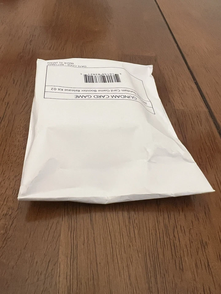 Gundam Card Game Booster Release Kit 02 BKIT-02 - Image 4 of 4