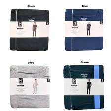 Member's Mark Mens Dream Mark Pajama Set, Short Sleeve Top and Jogger