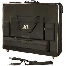 Master Massage Table 30" with Wheeled Carrying Bag Portable Spa Bed Accessory