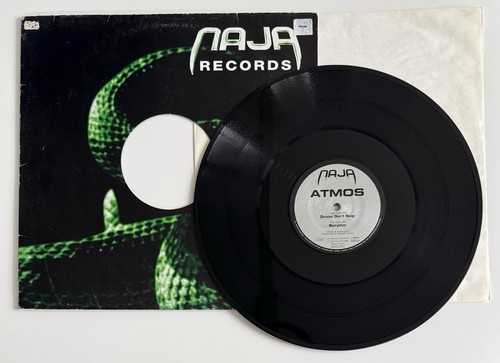 Atmos Drums Don’t Stop / Biorythm German 2-Track 12” 1999 NAJA013 RARE