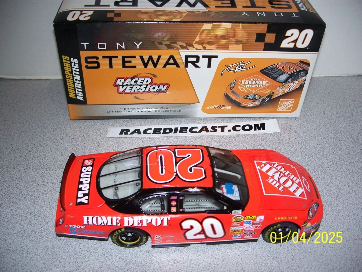 Miniature NASCAR 1/24 Motorsports Authentics - Tony Stewart #20 Six Flags 2006