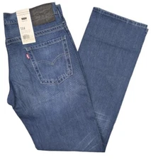 Levi's Men's 514 Regular Straight Fit Jean Blue 38W x 34L 154780000