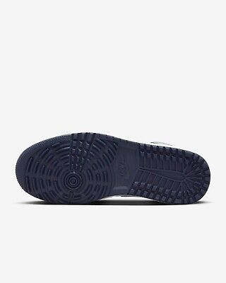 Nike Air Jordan 1 High G Golf Men's Shoes Navy Blue White Nike Air Jordan 1 High G Golf Men's Shoes Navy Blue White