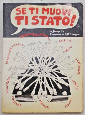 JACOPO FO Wenn du dich bewegst, warst du! 1975 (Halskette ''Comics und Politik'', 4)