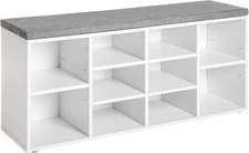 PayLessHere Shoe Bench Storage Bench Entryway Bench Shoe Storage Organizer