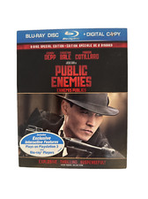 Public Enemies Blu-ray Disc 2009 2-Disc Set Special Edition w Slipcover NEW