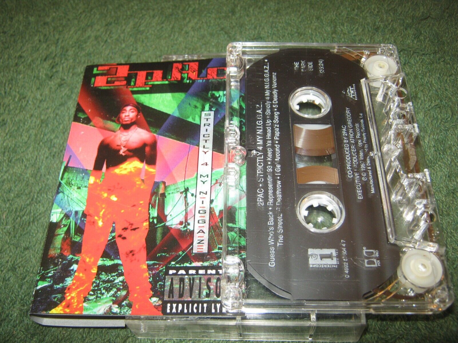 2PAC - Strictly 4 My N.I.G.G.A.Z. (cassette) for my niggaz 2 pac