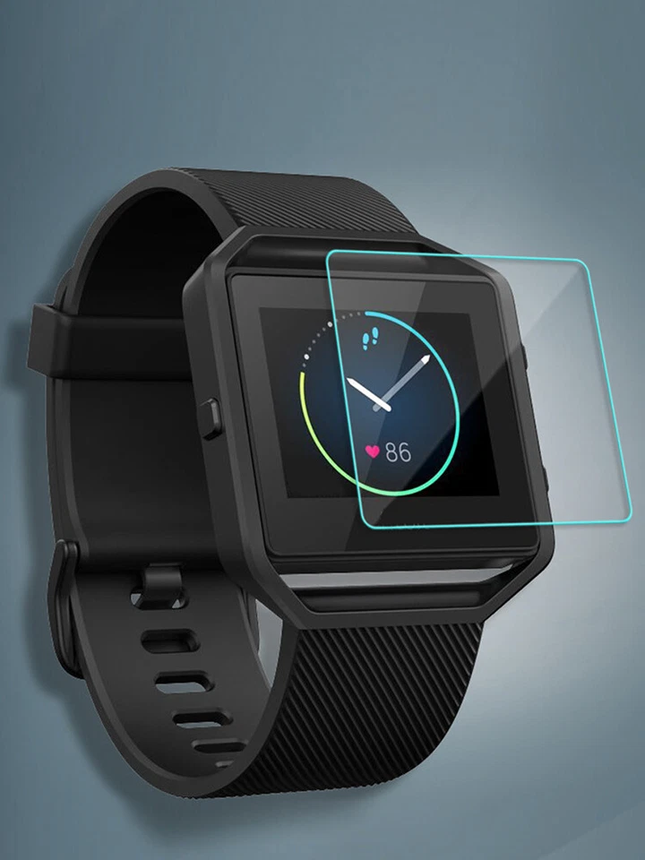 2/5Pcs Ultra Clear Tempered Glass Screen Protector for Fitbit Blaze Smart Watch✧ - Image 3 of 3