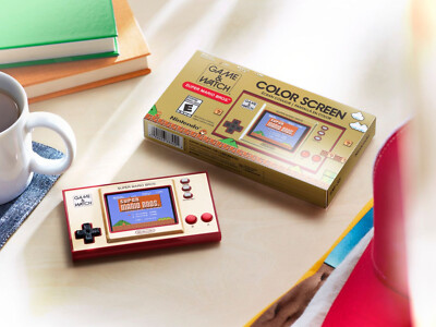 RARE Super Mario Bros Game & Watch Nintendo 35th Anniversary