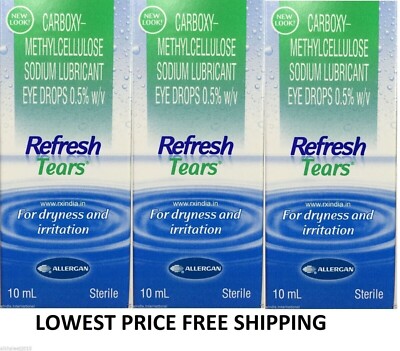 8x Best Refresh Tears OFFICIALLY USA Lubricant Eye Drops Exp 2025 Eyes  VISION | eBay