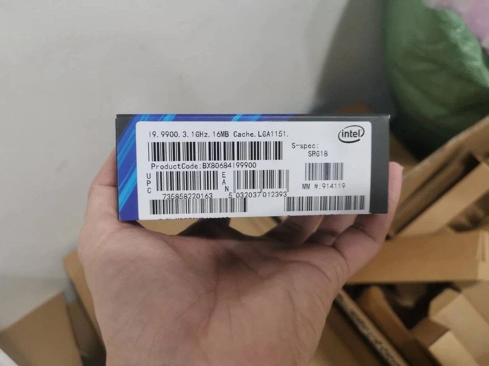 *NEW*Intel Core i9-9900 8-Core 16MB SRG18 65W 3.10GHz LGA1151 CPU Processors - Image 4 of 4