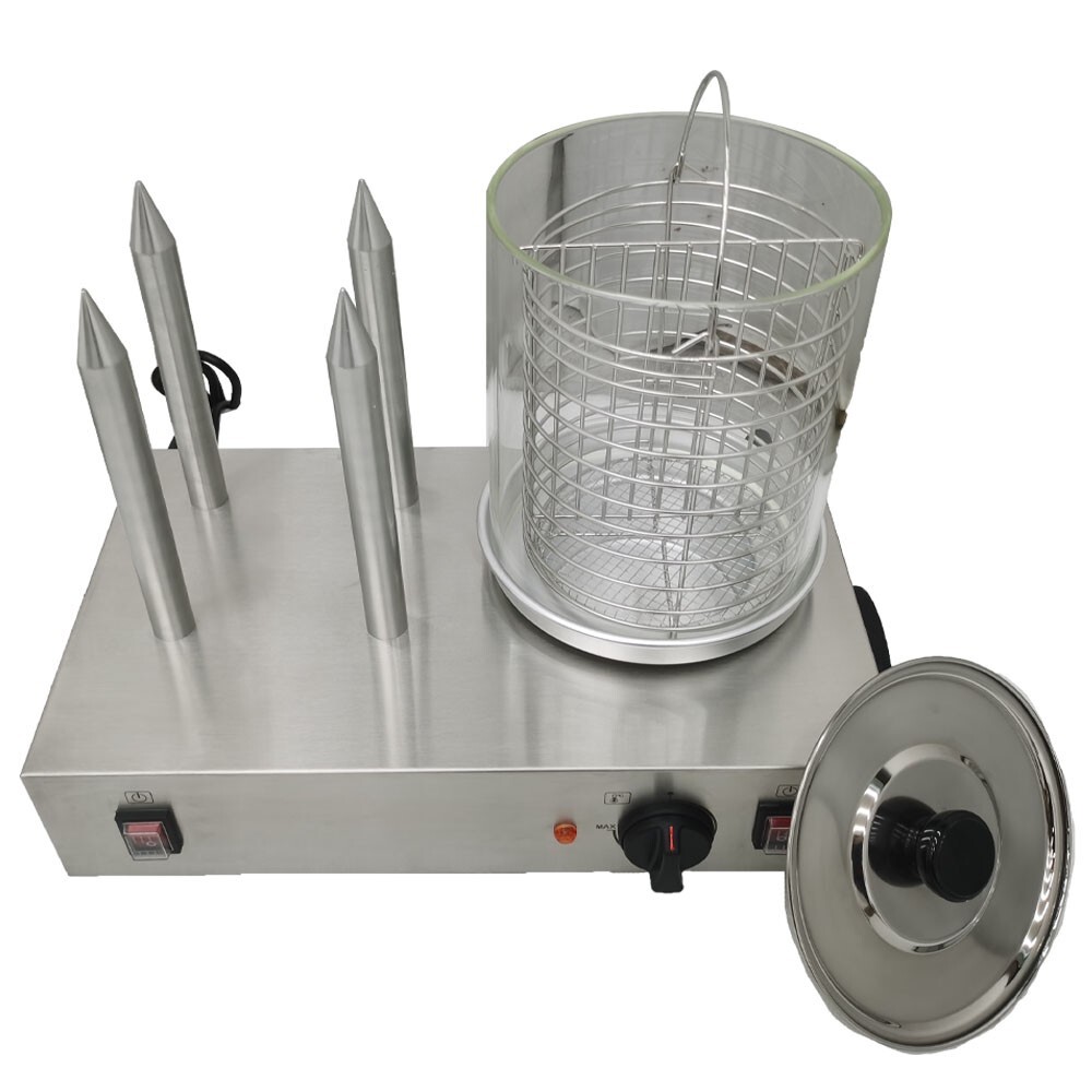 110V Electric Hot Dog Machine 4 Sticks Sausage Bun Warmer 110V Electric Hot Dog Machine 4 Sticks Sausage Bun Warmer