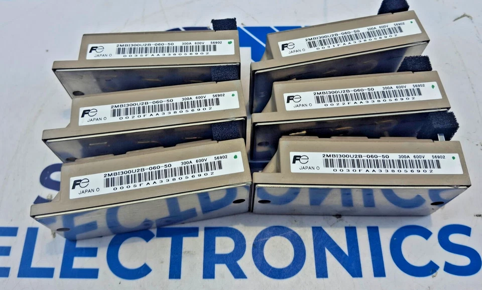 Módulo de fuente de alimentación FUJI 2MBI300U2B-060-50 PLC IGBT por 1 pieza Foto 2 de 3