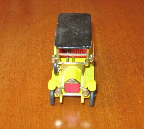 Vintage Matchbox Car Models of Yesteryear 1907 Peugeot Made England 1969 Lesney - Picture 7 of 11