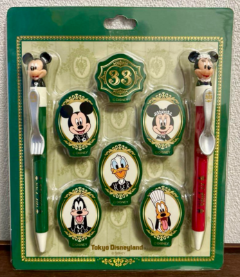 Disneyland Club 33 Pen & Magnet Set Limited Edition Disney Parks