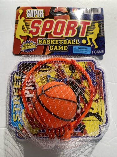 Super Sport Basketball Game Stick On Backboard New zat