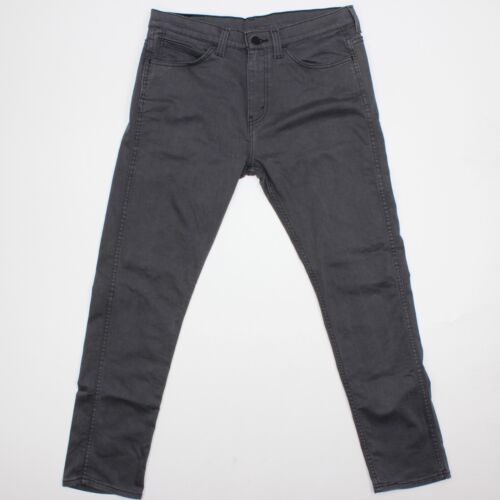 Levi’s 508 Slim Tapered Gray Black Jeans Denim Y2K Skate Men's 32 X 30 - Afbeelding 1 van 13