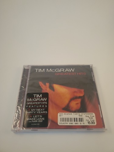 Greatest Hits by Tim McGraw (CD, 2000) New And Sealed