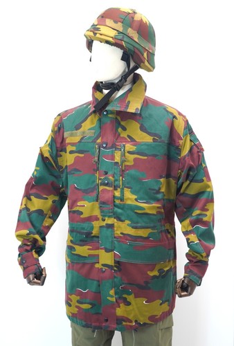 NEU Belgische Armee M90 Jigsaw Camo Feldjacke Camouflage Militär Mantel Überschuss - Bild 4 von 9