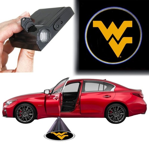 Pat or Collegiate WVU LED Car Door Light - $25 - Picture 3 of 4
