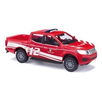 Busch H0 53722 Nissan Navara, Feuerwehr Saalfeld / 1:87