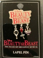 Disney's "Beauty and the Beast" Broadway Musical Lapel Pin **NEW*
