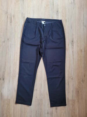 Chino Stoffhose dunkelblau weiß Punkte Oxbow W31 40 L