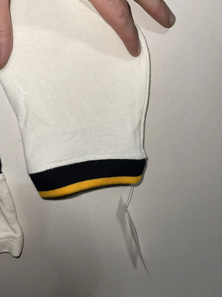 Suéter pulôver masculino Tommy Hilfiger gola redonda brasão soletrado médio varejo $45 novo com etiquetas - Imagem 4 de 4