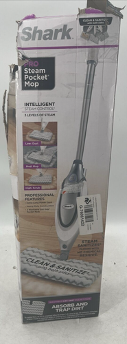 Fregona de bolsillo de vapor Shark Professional GRIS/BLANCA modelo # S3601