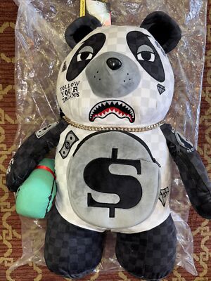 Sprayground Panda Moneybear Limited Edition Backpack | eBay