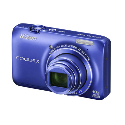 ✨動作品✨ Nikon COOLPIX S6300 ブルー　付属品あり Nikon COOLPIX S6300 16MP Digital Camera 10x Zoom NIKKOR Glass Lens