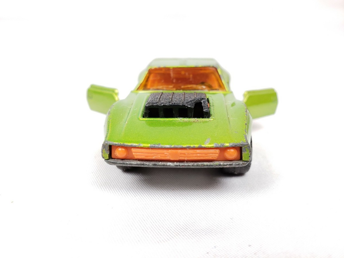 Vtg 1972 Matchbox Lesney Superfast #9 AMX Javelin Green w Rare