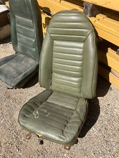 1974-1981 Chevy Camaro Rh Standard Bucket Seat With Tracks Vega-nova Green